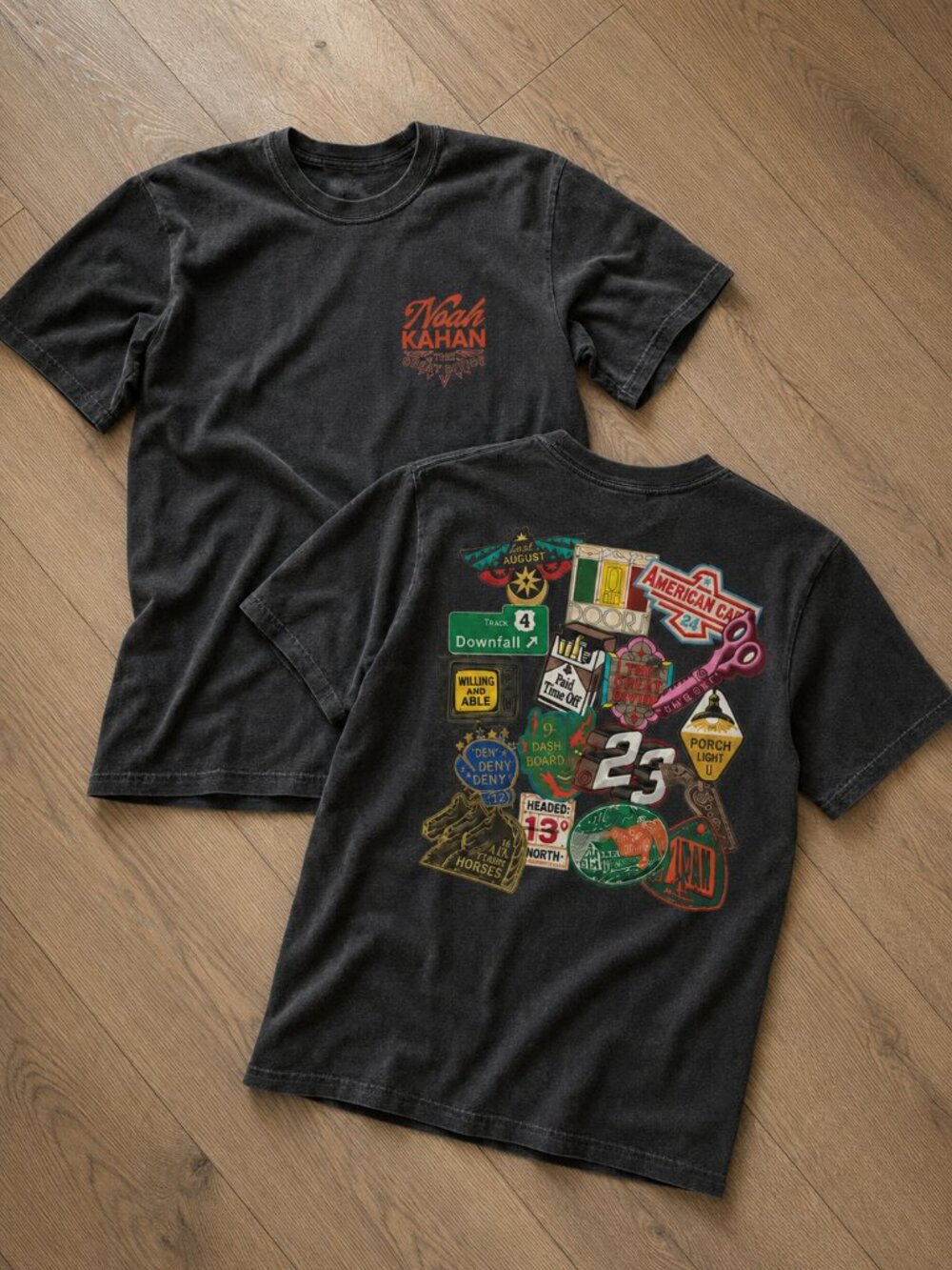 Indie Folk Tshirt, Porch Light On Shirt
